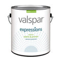 Valspar 17041 Expressions Interior Latex Paint, Satin, White, 1 Gallon