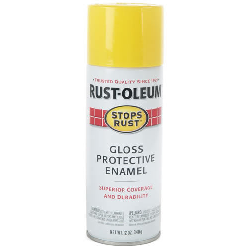 Rust-Oleum® Stops Rust® Gloss Protective Enamel Spray, 12 Oz, Sunburst Yellow