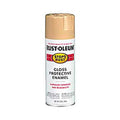 Rust-Oleum® 7771-830 Stops Rust® Gloss Protective Enamel Spray, 12 Oz, Sand