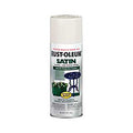 Rust-Oleum® 7793-830 Stops Rust® Satin Enamel Spray, 12 Oz, Shell White