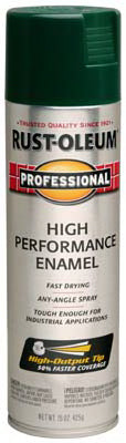 Rust-Oleum® Professional Protective Enamel Spray Paint, 15 Oz, Hunter Green