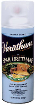 Varathane 250081 Outdoor Crystal Clear Gloss Spray, 12Oz