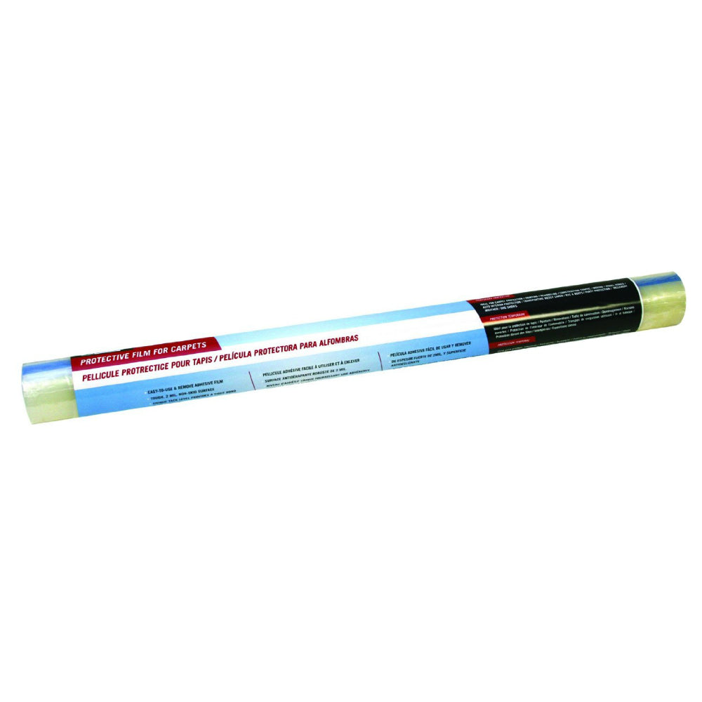 Trimaco 62410 Easy Mask® Protection Film for Carpet, 2' W x 100' L, 2 Mil
