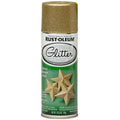 Rust-Oleum® 267689 Specialty Glitter Paint Spray, 10.25 Oz, Gold
