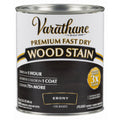 Varathane 269395 Fast Dry Premium Oil Based Interior Wood Stain, Ebony, 1-Qt