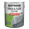 Rust-Oleum 320420 Porch & Floor Coating, Semi-Gloss, Pewter, Low VOC, 1-Gallon