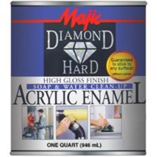 Diamond 8-1502-2 Acrylic Enamel Gloss, Dark Brown, Quart