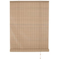 Simple Spaces VRB-36X72WG Vinyl Roll Up Blind, Woodgrain, 36" x 72"