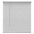 Homepointe 7164RDC Cordless PVC Room Darkening Mini Blind, White, 71" x 64"