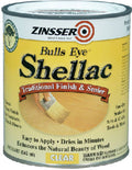 Zinsser 304H Bulls Eye Shellac Finish and Sealer, Clear, 1 Quart