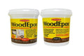 Abatron WE2PKR WoodEpox Wood Replacement Compound 2-Part Kit, 2-Pint