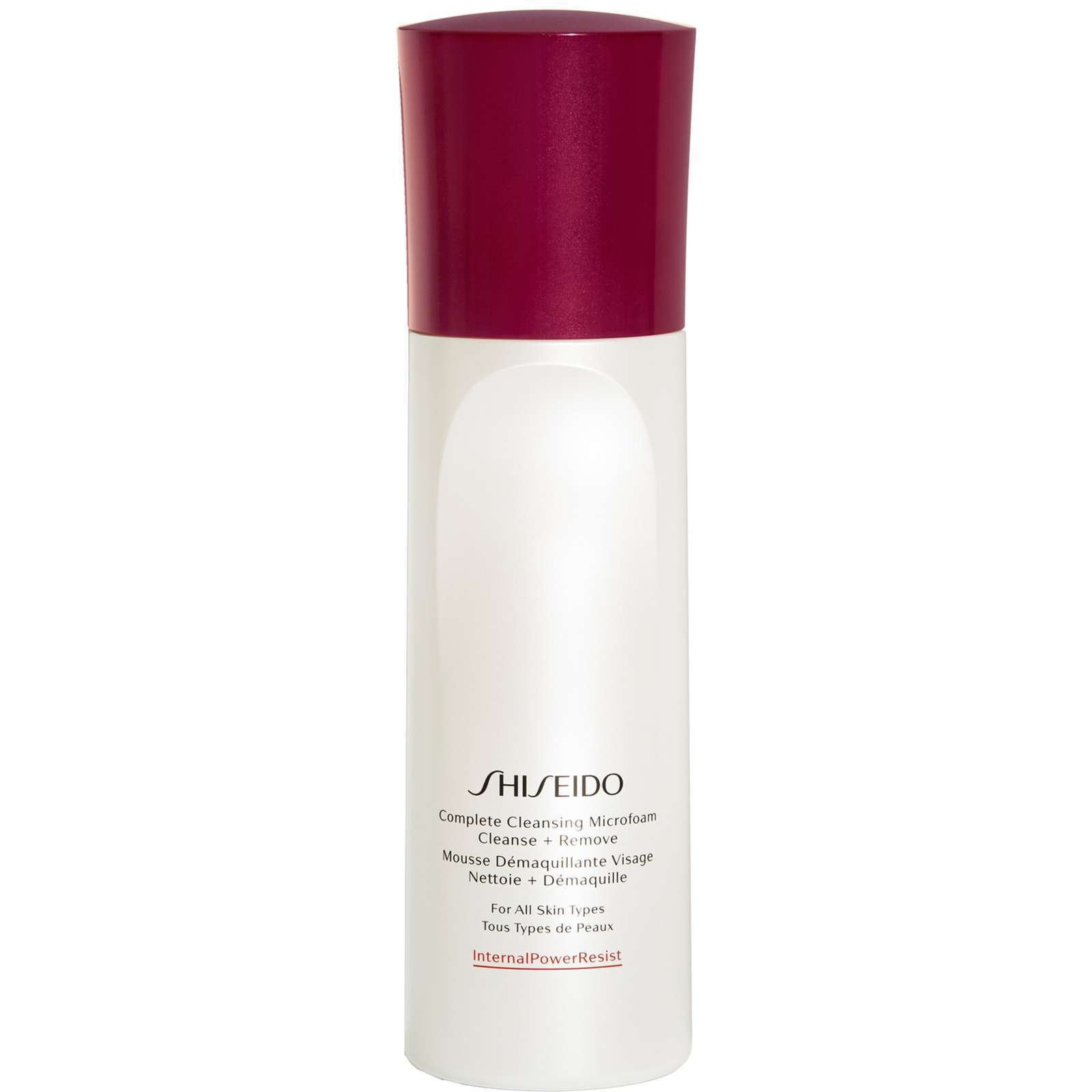 Shiseido Complete Cleansing Microfoam Removes Makeup Moisturizing 180ml NEW