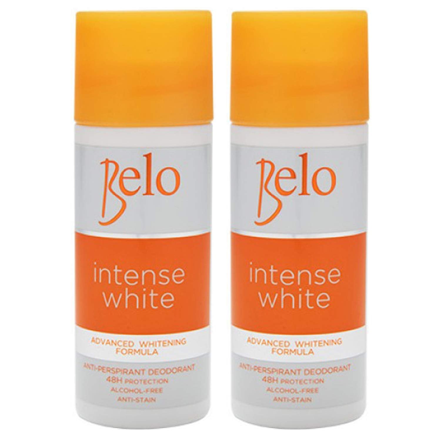 Intense White Advanced Whitening Deodorant - 2 x 40ml