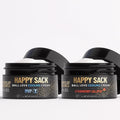 Derm Dude Happy Sack Nut Love Cooling Cream - Anti-Chafing Ball Deodorant for Men - Odor Control - Aluminum-Free - Gifts for Husband, Boyfriend (2 Pack, 2oz - MVP & Strawberry Lollipop Scent)
