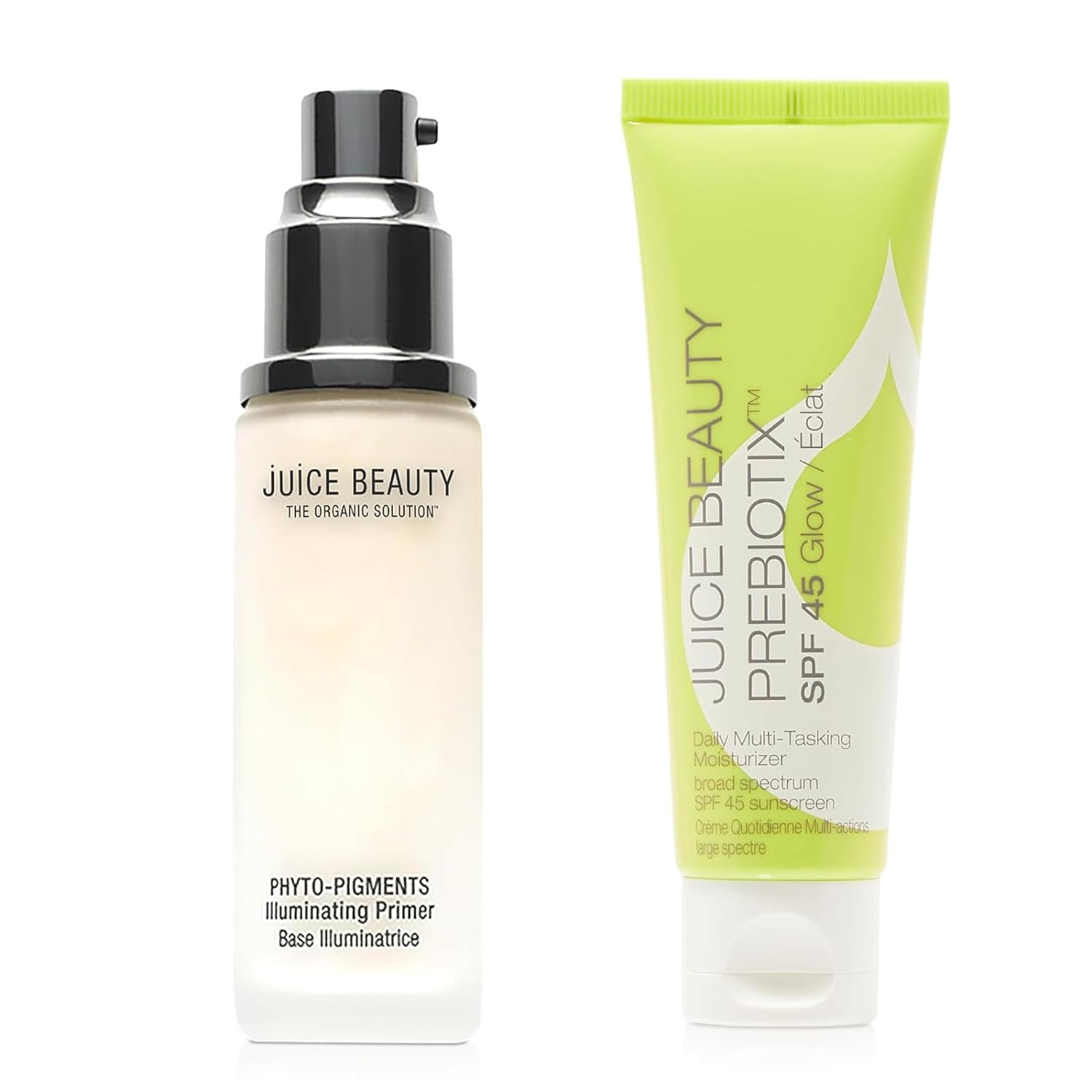 PIGMENTS Illuminating Primer and SPF 45 Glow