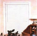 Simple Spaces FWB-23X64-3L Faux Wood Blind, 23" W x 64" H, White