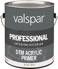 Valspar 81145 Professional Interior & Exterior Acrylic Primer, DTM, White