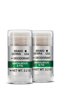 SANDALWOOD & FIG DEODORANT - 2-PACK