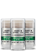 SANDALWOOD & FIG DEODORANT - 3-PACK