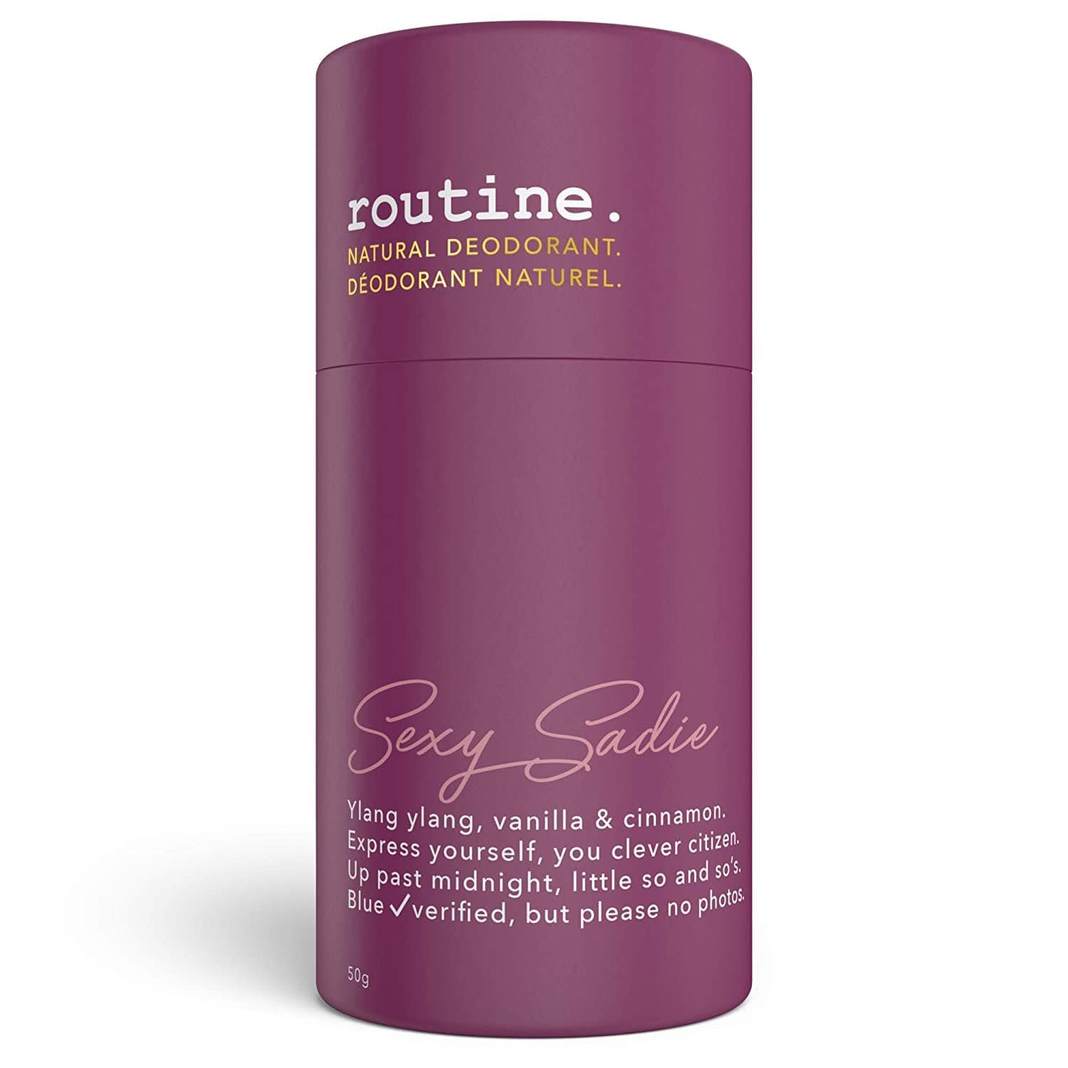 Routine Natural Deodorant - Sexy Sadie (50 g)