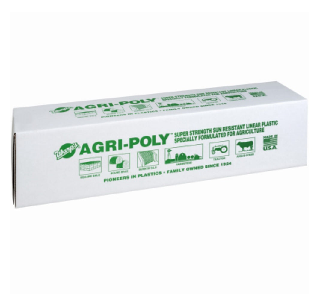 Warp's HPC-12-B Agri-Poly Sheeting, 12 Feet x 100 Feet