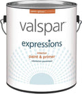 Valspar 17061 Expressions Interior Latex Paint, White, 1 Gallon
