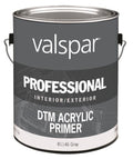 Valspar 81146 Professional Direct to Metal Acrylic Primer Paint, 1 Gallon, Gray