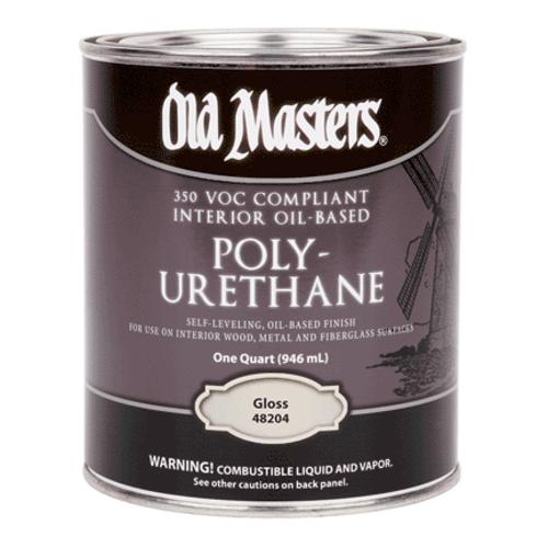 Old Masters 48201 Gal Oil Polyurethane Semi-Gloss, 350 Voc