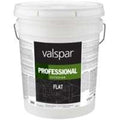Valspar 045.0012614.008 Professional Exterior Latex Flat Paint, Natural Base, 5 Gallon