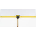 Hyde 28060 Styrene Shield With Handle, 24" x 9"