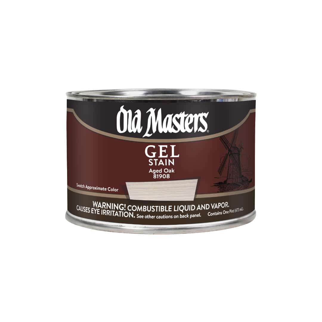 Old Masters Oil Based Gel Stain - Pint / Aged Oak - Stains