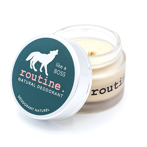 Routine Deodorant Natural Cream Deodorant Like a Boss